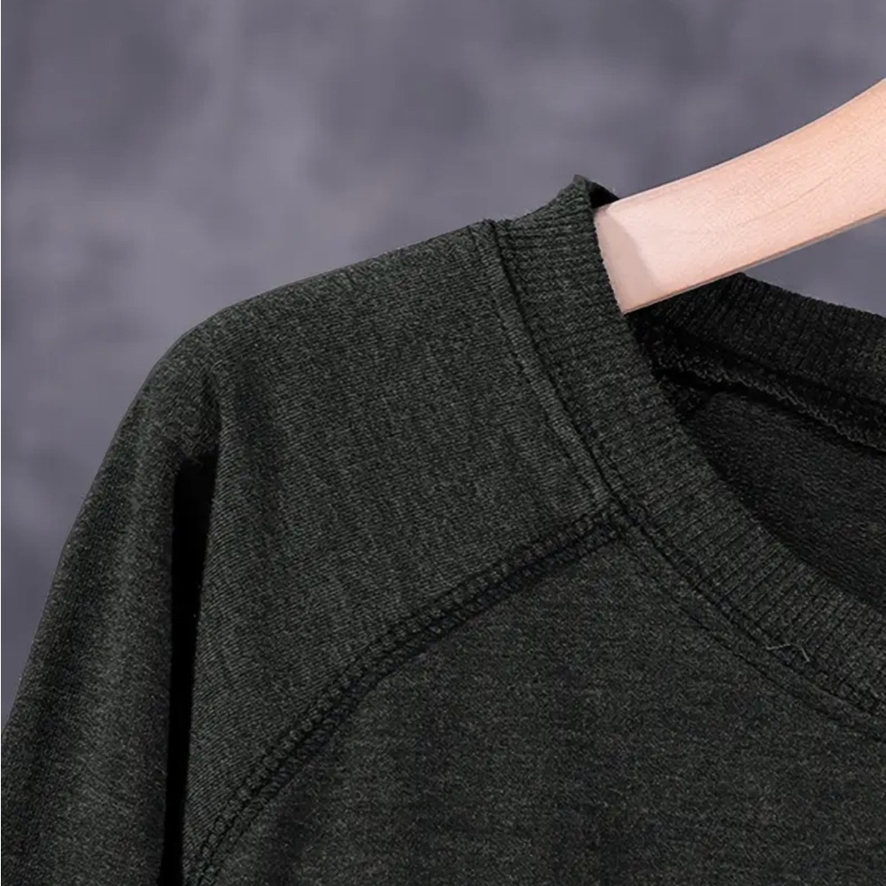 Christmas Graphic sweatshirt, dark gray - Picture 3 of 5